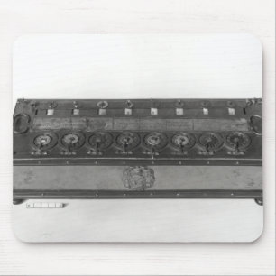 Rechenmaschine erfunden mousepad