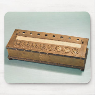 Rechenmaschine erfunden von Blaise Pascal Mousepad