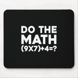 Rechne es nach 67 Meme 1  Mousepad