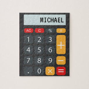Rechner personalisierter Name Puzzle