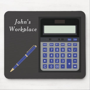 Rechner und Maus-Pad Mousepad