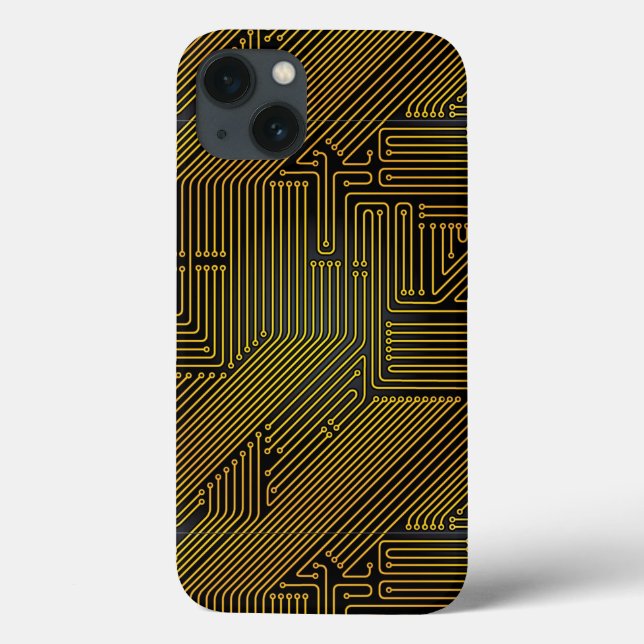 Rechnerschaltungbretmuster Case-Mate iPhone Hülle (Rückseite)