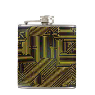 Rechnerschaltungbretmuster Flachmann