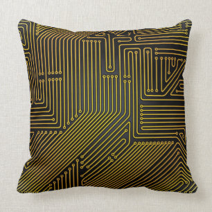 Rechnerschaltungbretmuster Kissen