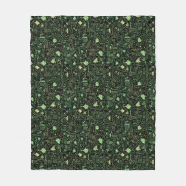 Rechnerschaltunghintergrund Fleecedecke (Vorderseite)