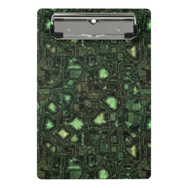 Rechnerschaltunghintergrund Mini Klemmbrett (Vorderseite)