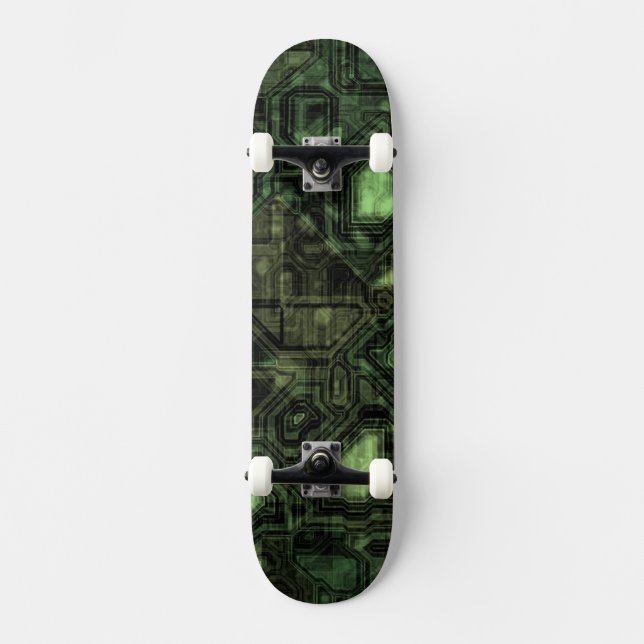 Rechnerschaltunghintergrund Skateboard (Vorderseite)