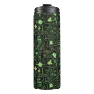 Rechnerschaltunghintergrund Thermosbecher