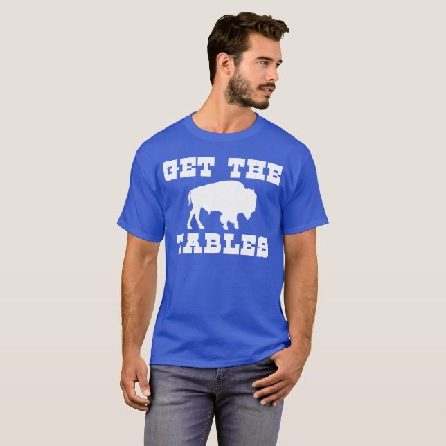 Rechnungen Mafia - Tische holen - Buffalo Football T-Shirt (Vorne ganz)