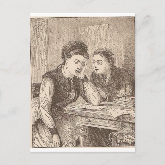 Rechnungen Postkarte (Vorderseite)