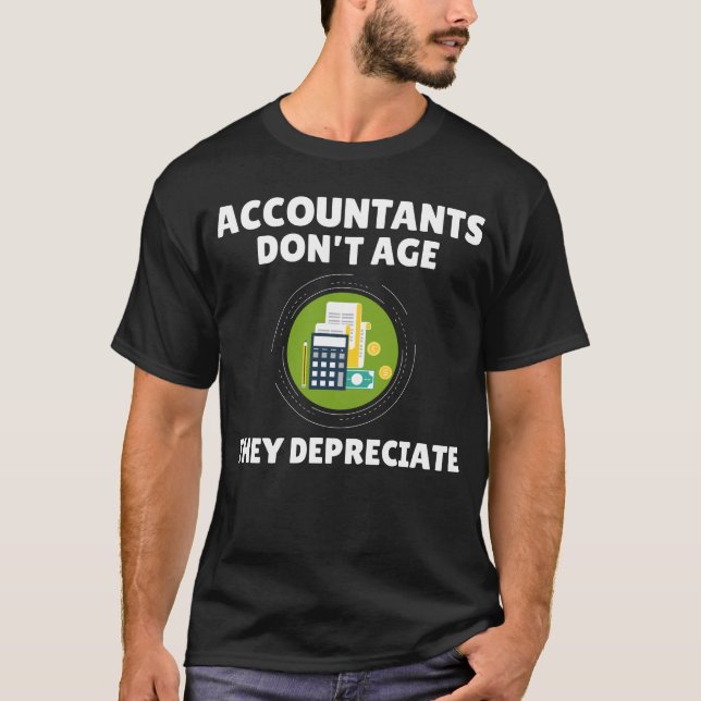 Rechnungsführer CPA Beruf Funny T-Shirt (Vorderseite)