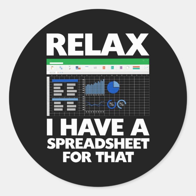 Rechnungsführer für den Finanzanalytiker der CPA Runder Aufkleber (Vorderseite)