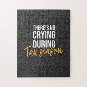 Rechnungsführer in der Steuersaison Puzzle