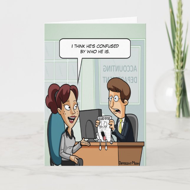 Rechnungsführung des Verwaltungsrats Karte (Vorderseite)