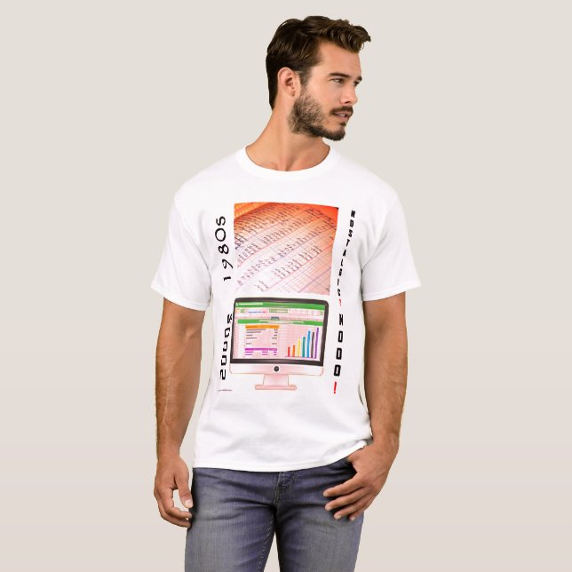 "Rechnungslegung der 80er Jahre gegenüber 2000er J T-Shirt (Vorne ganz)