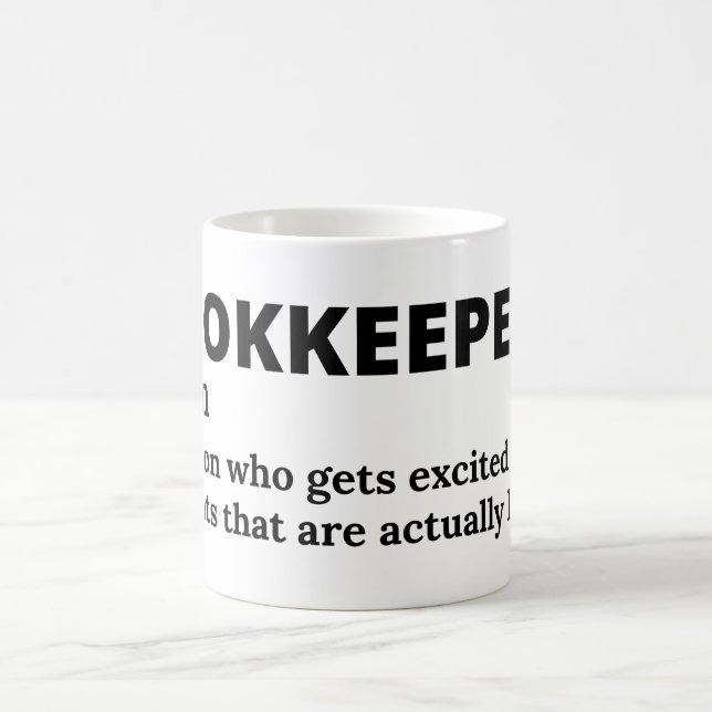 Rechnungslegung Ninja Definition Kaffee Tasse (Mittel)