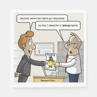 Rechnungslegungsbericht Punny Party Napkins Serviette