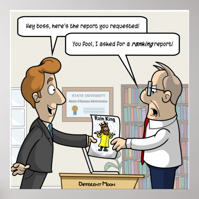 Rechnungslegungsbericht Punny Poster (Vorne)