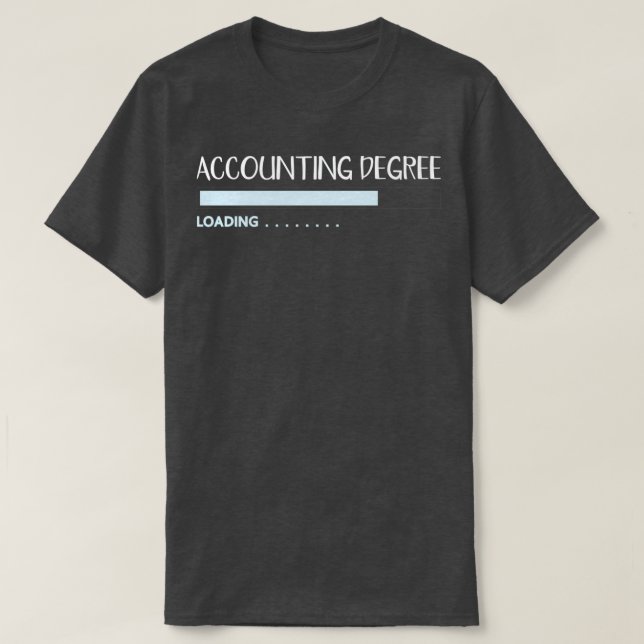 Rechnungslegungsgrad CPA Geschenk 2 T-Shirt (Design vorne)