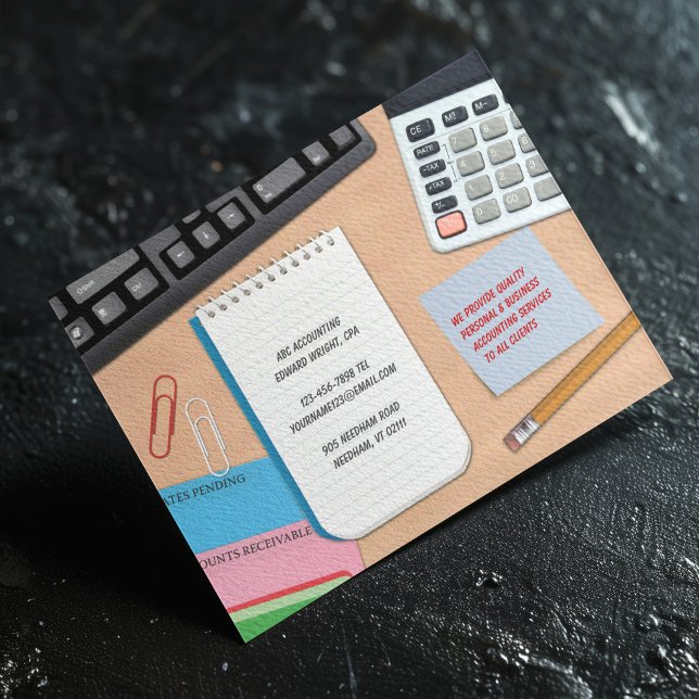 Rechnungslegungskarte Postkarte (Von Creator hochgeladen)