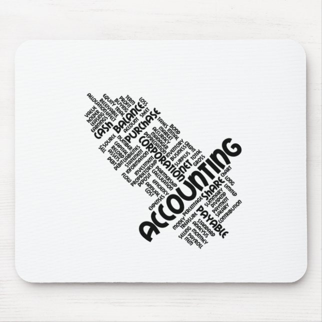 Rechnungslegungstext Mousepad (Vorne)