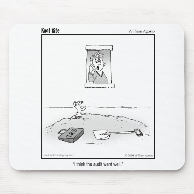 Rechnungsprüfung Mousepad (Vorne)