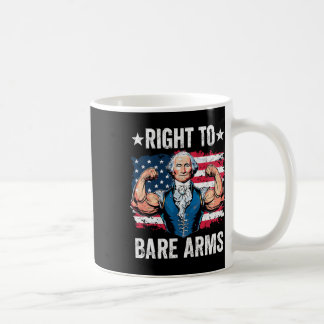 Recht auf Arms George Washington Bodybuilder G Kaffeetasse
