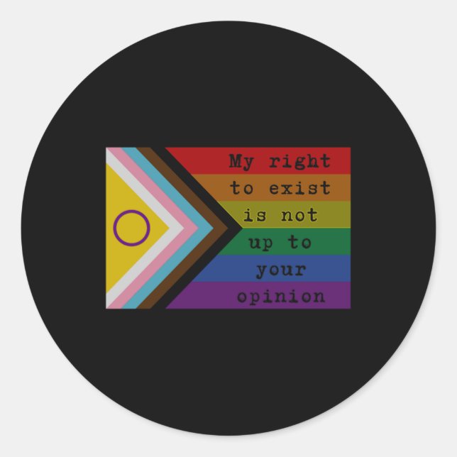 Recht auf Aufkleber (Vorderseite)