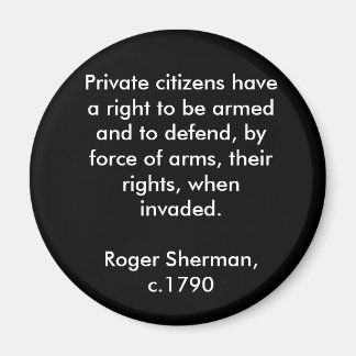 Recht auf Waffenbesitz Magnet