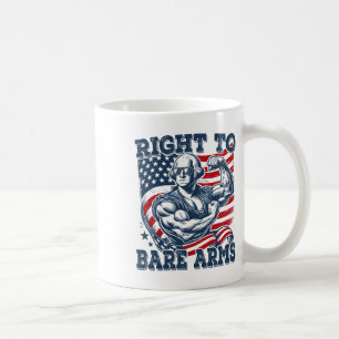 Recht auf Waffengewalt am 4. Juli Patriotische Arb Kaffeetasse