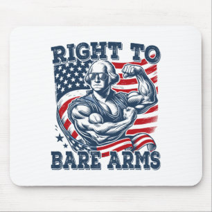 Recht auf Waffengewalt am 4. Juli Patriotische Arb Mousepad