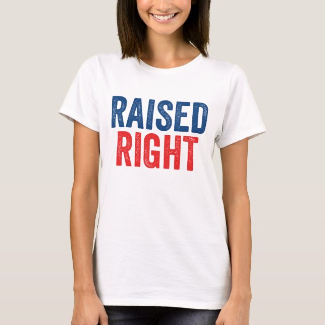 Recht erhöht T-Shirt (Vorderseite)