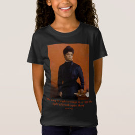Recht-Stimmrecht-Führer-Zitat IDA B. Wells Civil T-Shirt