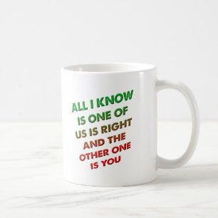 Recht und du lustiger Becher Tasse