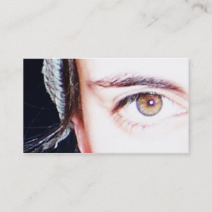 rechte Augen Visitenkarte