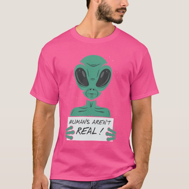 Rechte der Alien T-Shirt (Vorderseite)