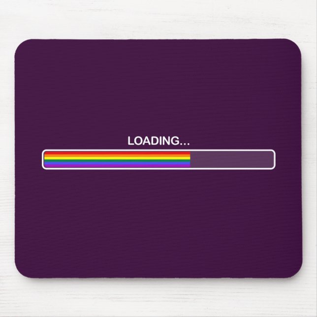 Rechte der Homosexuellen, die Mousepad laden (Vorne)