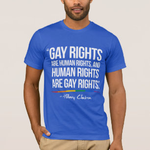 Rechte der Homosexuellen sind Menschenrechte - T-Shirt
