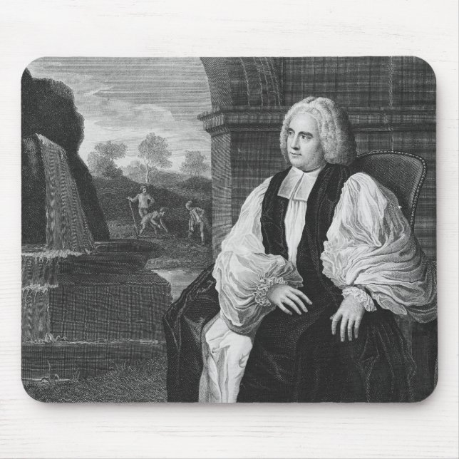 Rechte ehrwürdige George Berkeley Mousepad (Vorne)