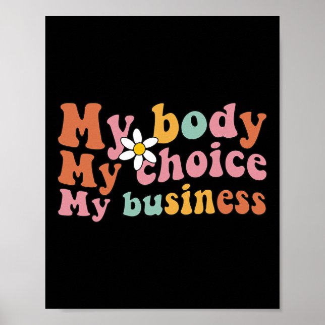 Rechte Feminist 1973 Feminismus Poster (Vorne)