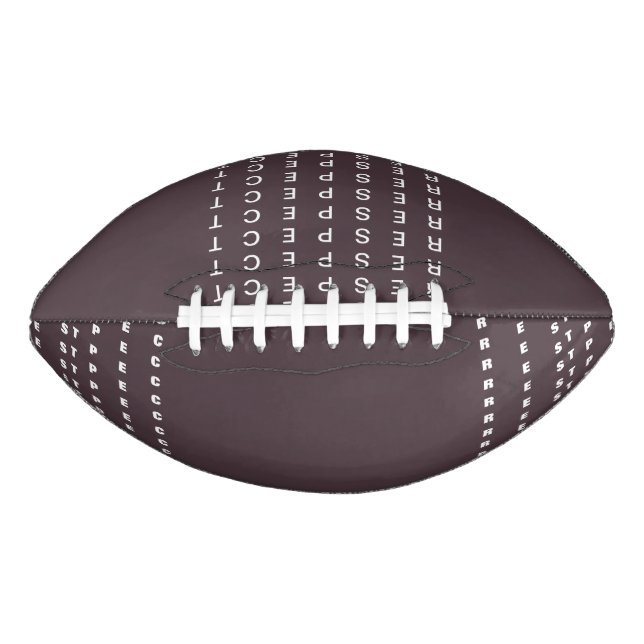 Rechte Fußball Football (Vorderseite)