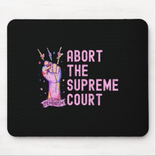 Rechte lassen den feministischen Protest des Obers Mousepad