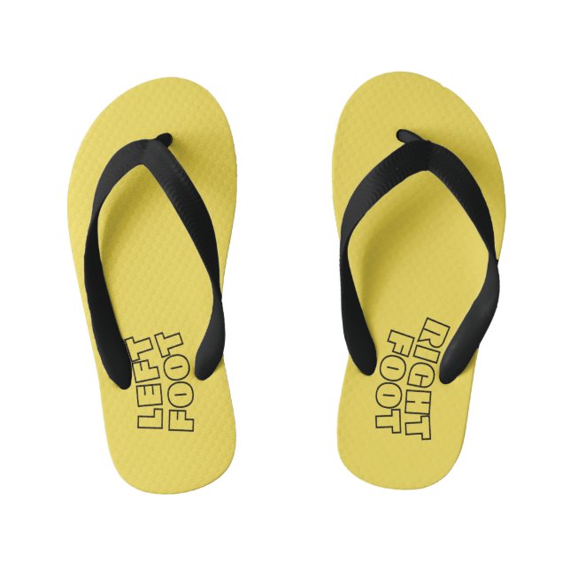 Rechte Links Flip Flops (Fußbett)