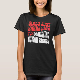 Rechte Mädchen Grundlegende Feministische Frauen M T-Shirt