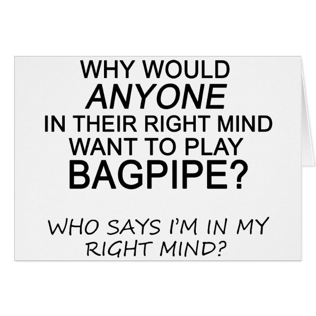 Rechte Mind Bagpipe (Vorderseite (Horizontal))