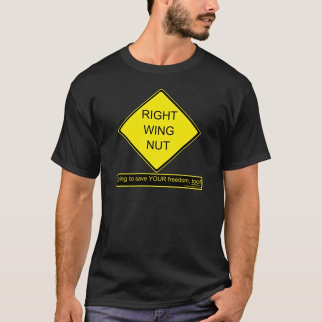 Rechte-Nuss T-Shirt (Vorderseite)