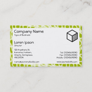 Rechteck - Abstrakt 080716(8) Visitenkarte