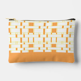 Rechteck Muster Weiß 13 Zubehörtasche