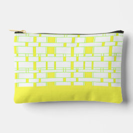 Rechteck Muster weiß 14 Zubehörtasche