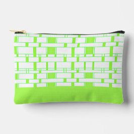 Rechteck Muster weiß 15 Zubehörtasche